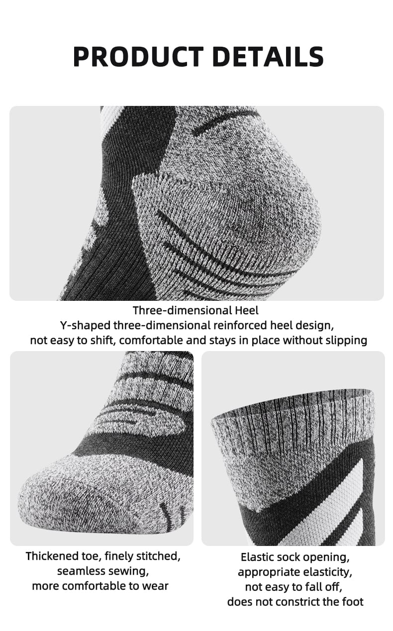 Seamless Toe and Precision Ergonomic Fit