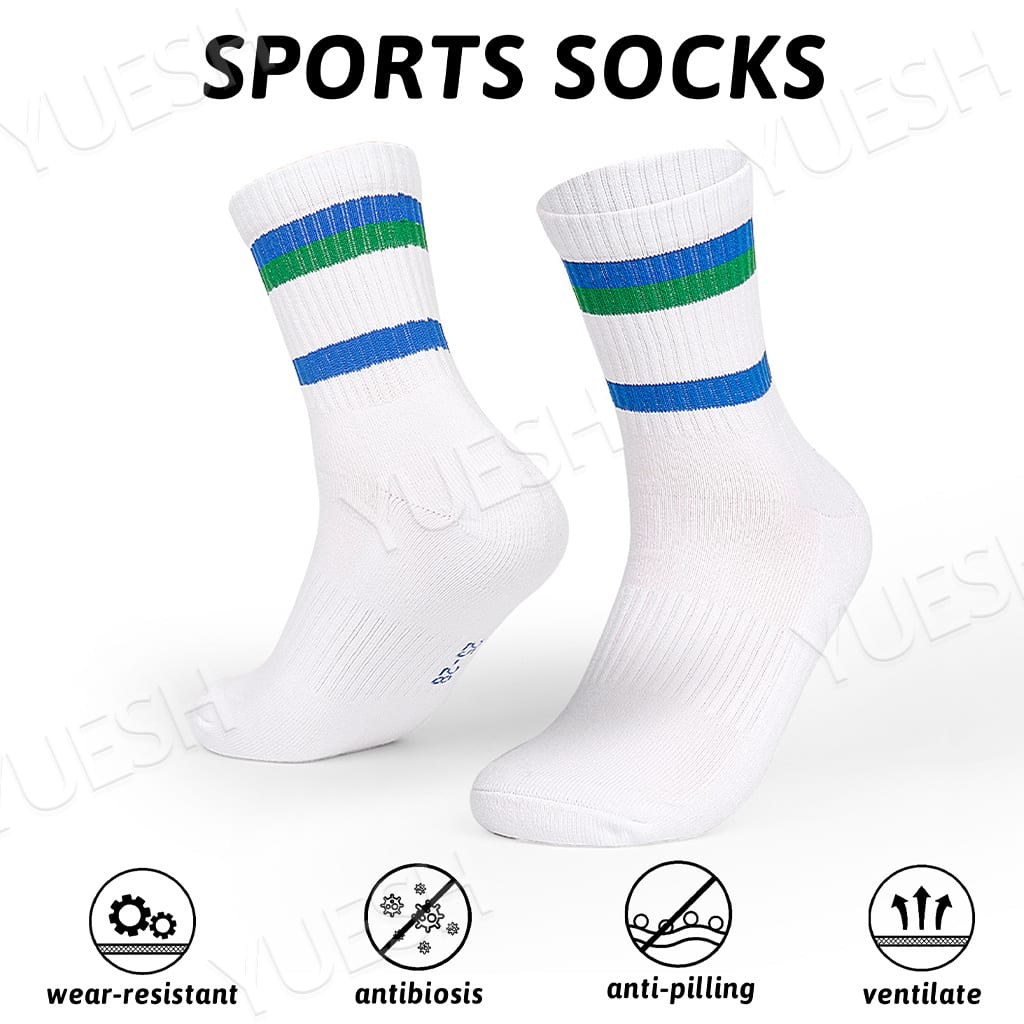 Thick Terry Cushioning & Heavy-Duty Durability