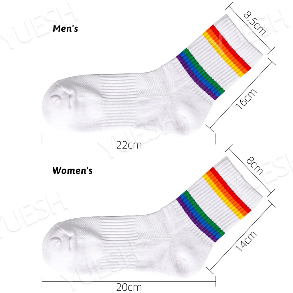 Gender-Specific Sizing & Vibrant Retro Aesthetics