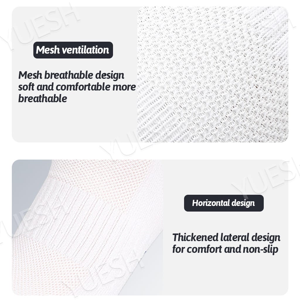 Advanced Anti-Slip Grip & Thickened Lateral Support