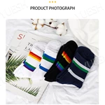 Anti-Slip Terry Mid-Calf Badminton Socks