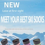 Winter Thick Warm Knee High Hiking Socks