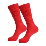 Candy-Color Long Slouch Socks