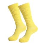 Candy-Color Long Slouch Socks