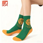 Custom School Logo Cotton Socks