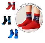 Custom School Logo Cotton Socks