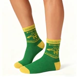 Custom School Logo Cotton Socks