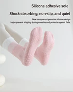 Cross-Strap Grip Pilates Yoga Socks