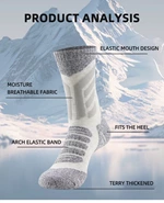 Anti-Slip Cushioned Knee High Hiking Socks