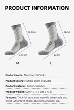 Anti-Slip Cushioned Knee High Hiking Socks