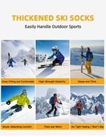 Anti-Slip Cushioned Knee High Hiking Socks