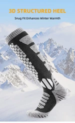 Anti-Slip Cushioned Knee High Hiking Socks