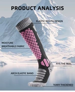 Anti-Slip Cushioned Knee High Hiking Socks