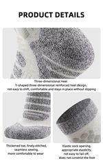 Anti-Slip Cushioned Knee High Hiking Socks
