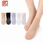 Girls Lace Ice Silk Socks