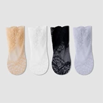 Girls Lace Ice Silk Socks