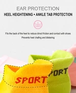 Antibacterial Quick Dry Cushioned Ankle Sport Socks