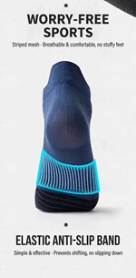 Antibacterial Quick Dry Cushioned Ankle Sport Socks
