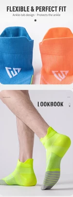 Antibacterial Quick Dry Cushioned Ankle Sport Socks