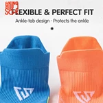 Antibacterial Quick Dry Cushioned Ankle Sport Socks