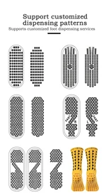 Anti-Slip Grip Football Socks
