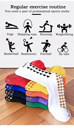 Anti-Slip Grip Football Socks