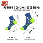 Antibacterial Massage Cushioned Running Cycling Socks