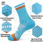 Quick Dry Nylon Running Cycling Crew Socks